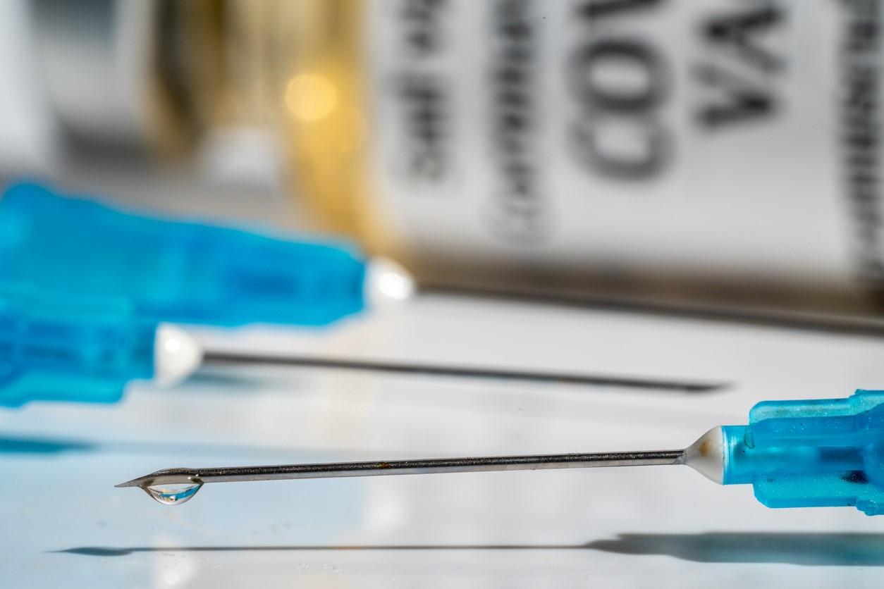 Three syringes