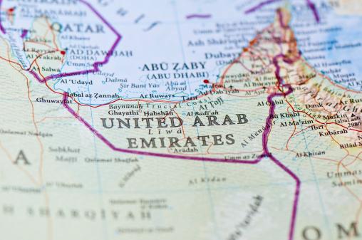 UAE map