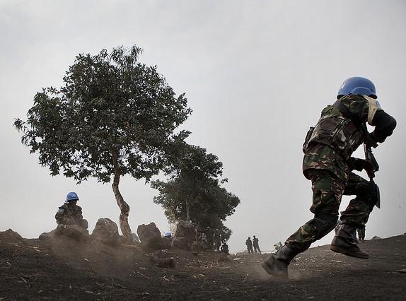 UN peacekeeping troops