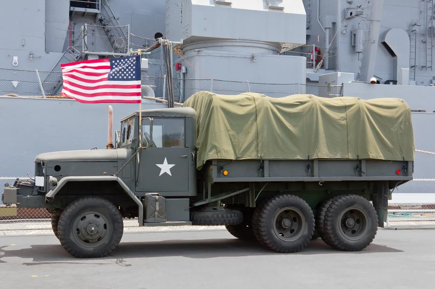 US military truck