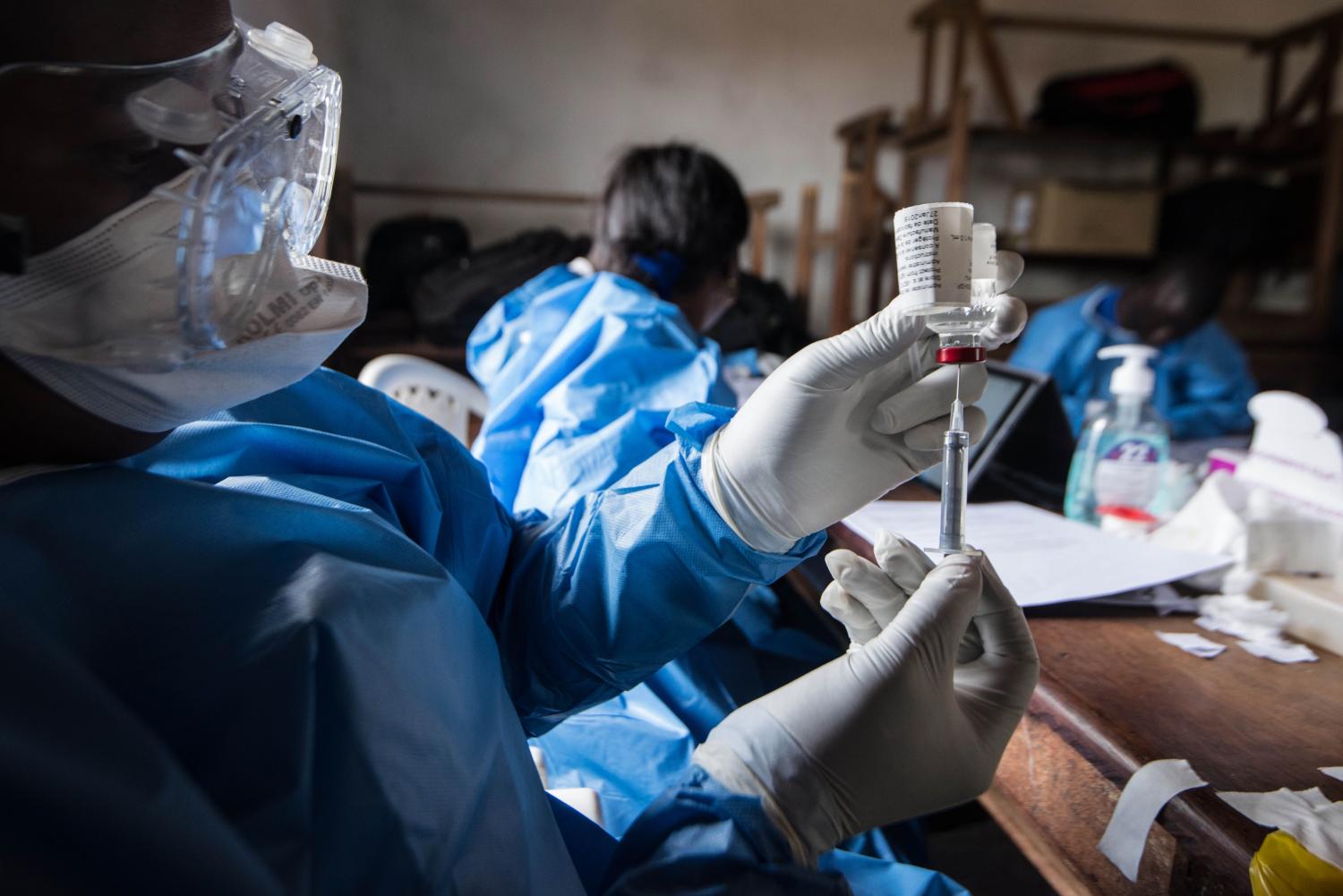 WHO vaccination team