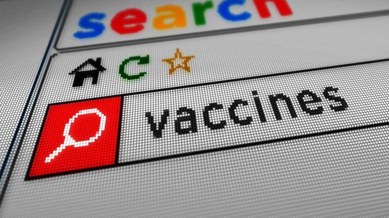 Vaccines web search