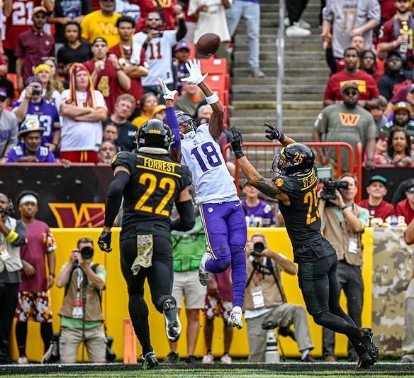 Vikings vs Commanders NFL game