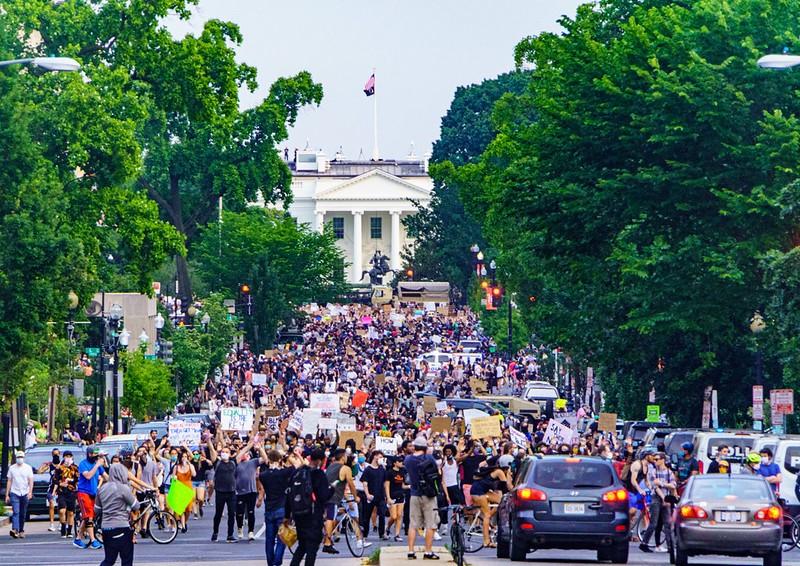 George Floyd protest in Washington, DC