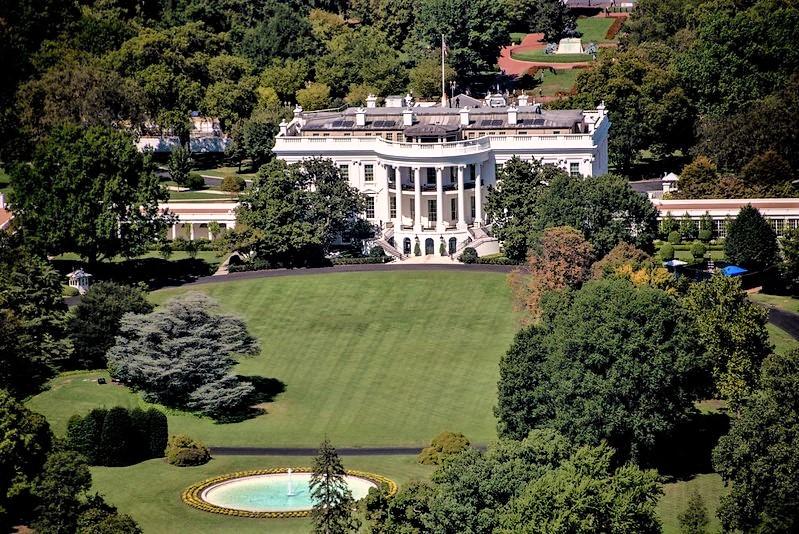 White House from the air