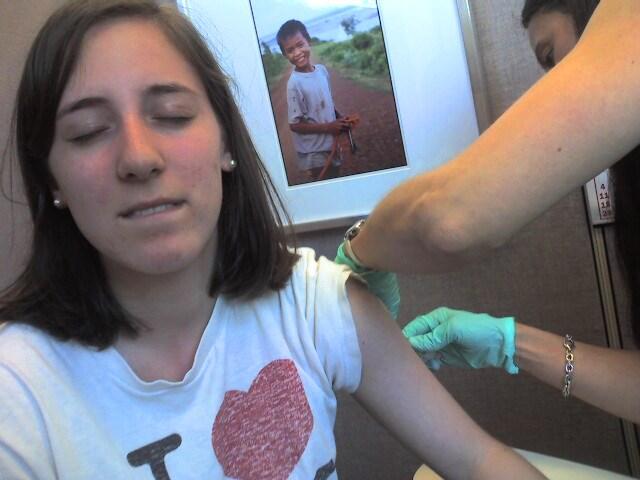 Yellow fever vaccination