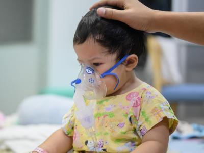 Baby sick with RSV