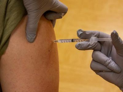 COVID shot in arm