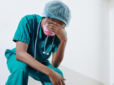 distressed surgeon