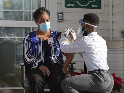COVID vaccination outside nursing home