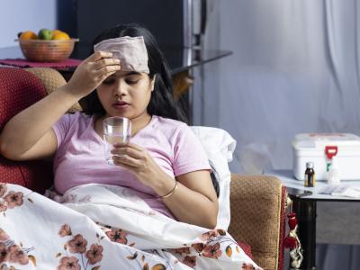 Sick Indian patient