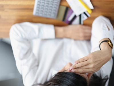 Stress over paying bills
