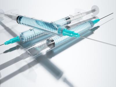Three syringes