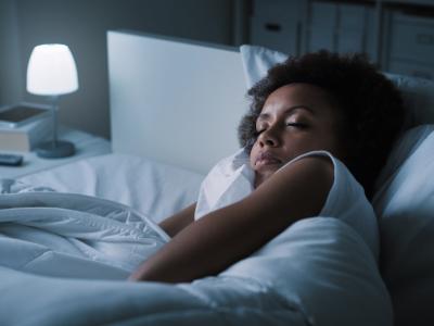 woman sleeping
