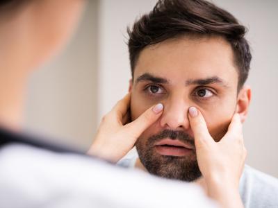 Sinusitis examination