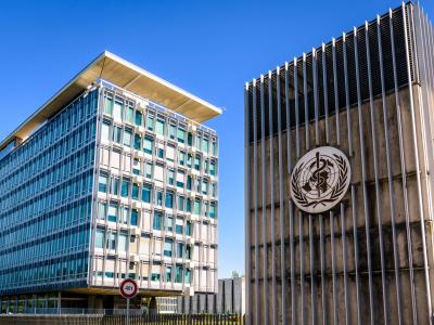 WHO headquarters in Geneva, Switzerland