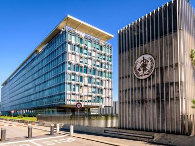 WHO headquarters in Geneva, Switzerland