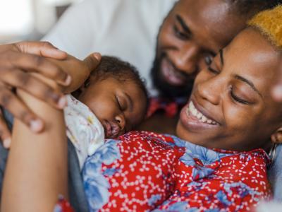 happy parents 