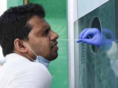 India COVID test