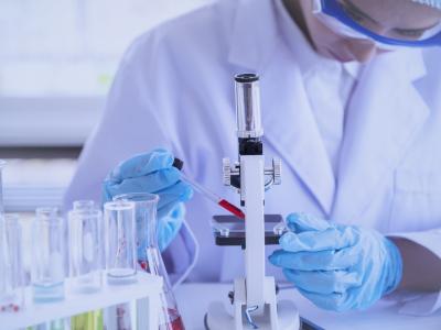 Scientist in a lab