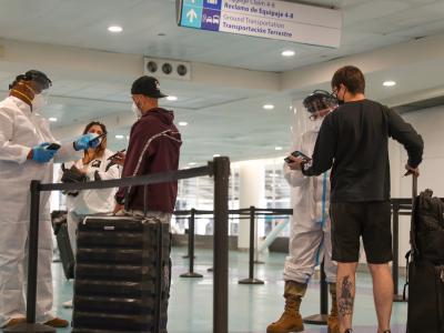 Airport COVID testing