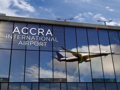 International airport, Accra, Ghana