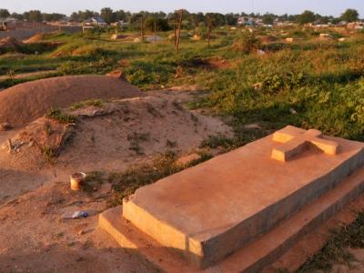 Africa graveyard