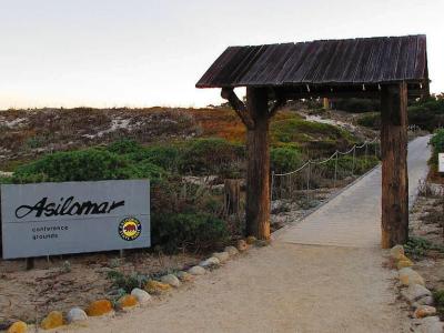 Entrace to Asilomar conference center