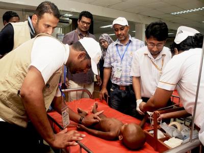 Assessing cholera dehydration