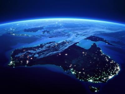Australia from space
