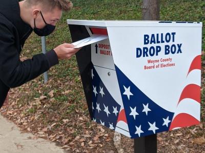 ballot drop box