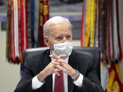 Biden at desk