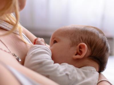 Breastfeeding baby