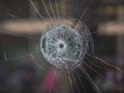 Bullet hole