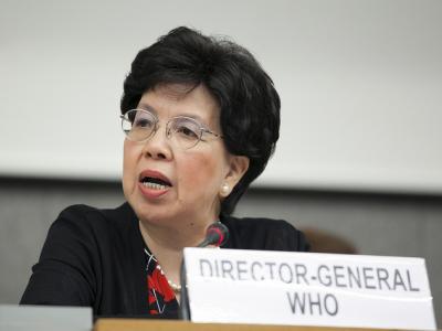 WHO Director-General Margaret Chan, MD, MPH