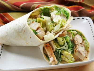 Chicken salad wrap