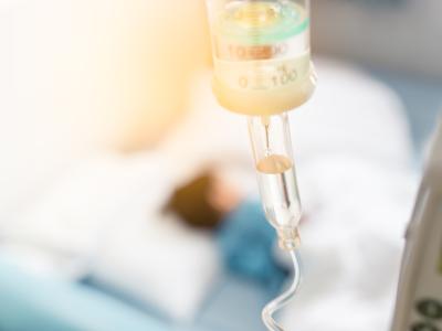 hospitalized child