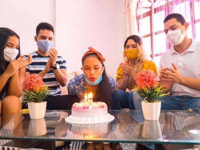 COVID-19 birthday party