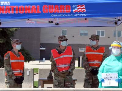 Iowa National Guard COVID-19 response