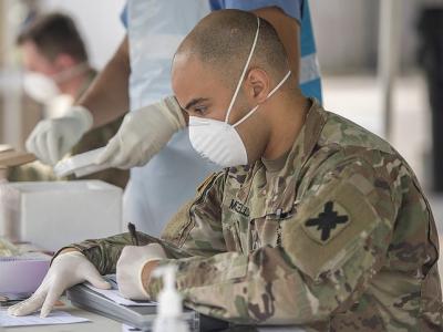 Coronavirus testing processing
