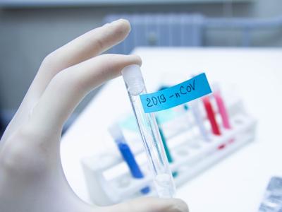COVID-19 test tube