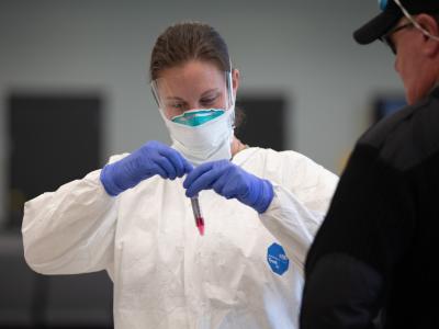 COVID swab testing