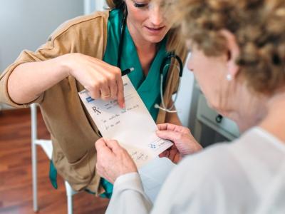 Doc prescribing for older patient
