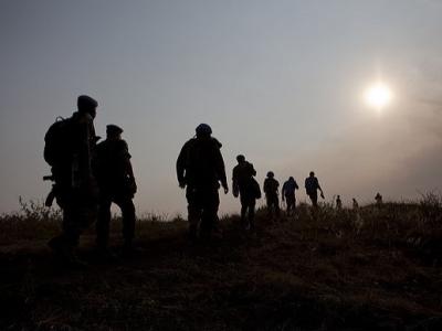 Rebel forces in the DRC