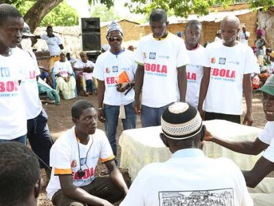 Ebola awareness campaign in Guinea