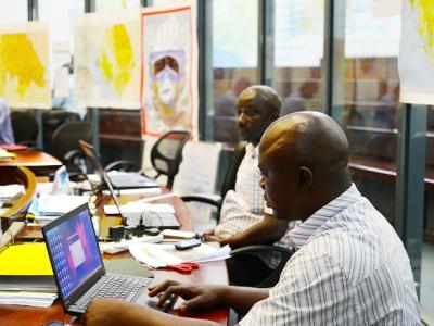 Ebola command center