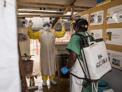 Ebola decontamination in DRC
