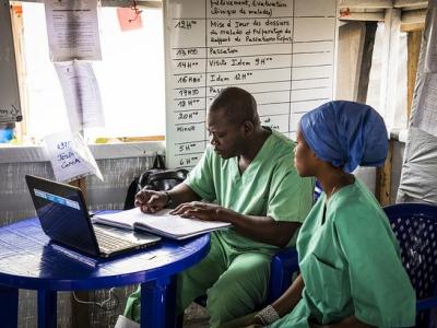 Ebola morning briefing in DRC