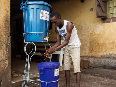 Ebola hand washing