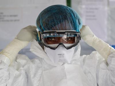 Ebola healthcare worker